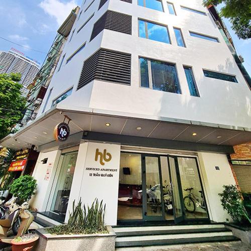 Hb Serviced Apartment - 12 Tran Quy Kien 하노이 외부 사진